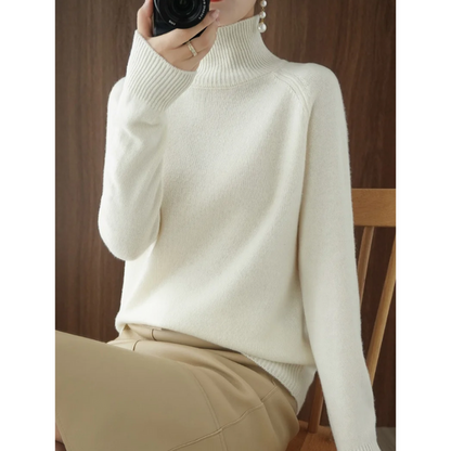 Cozy Women's Crew Neck Winter Sweater