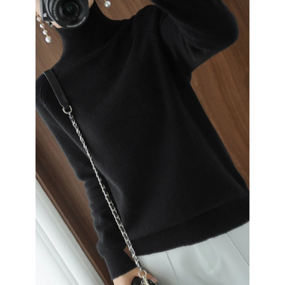 Cozy Women's Crew Neck Winter Sweater