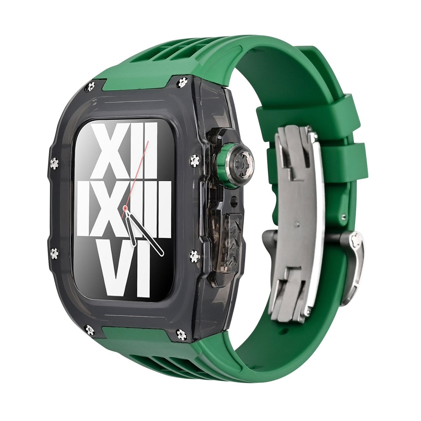Stylish Fluoro Apple Watch Band & Case Kit
