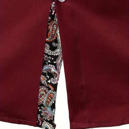 VogeLuxe | Men’s Slim Fit Button Down Dress Shirt