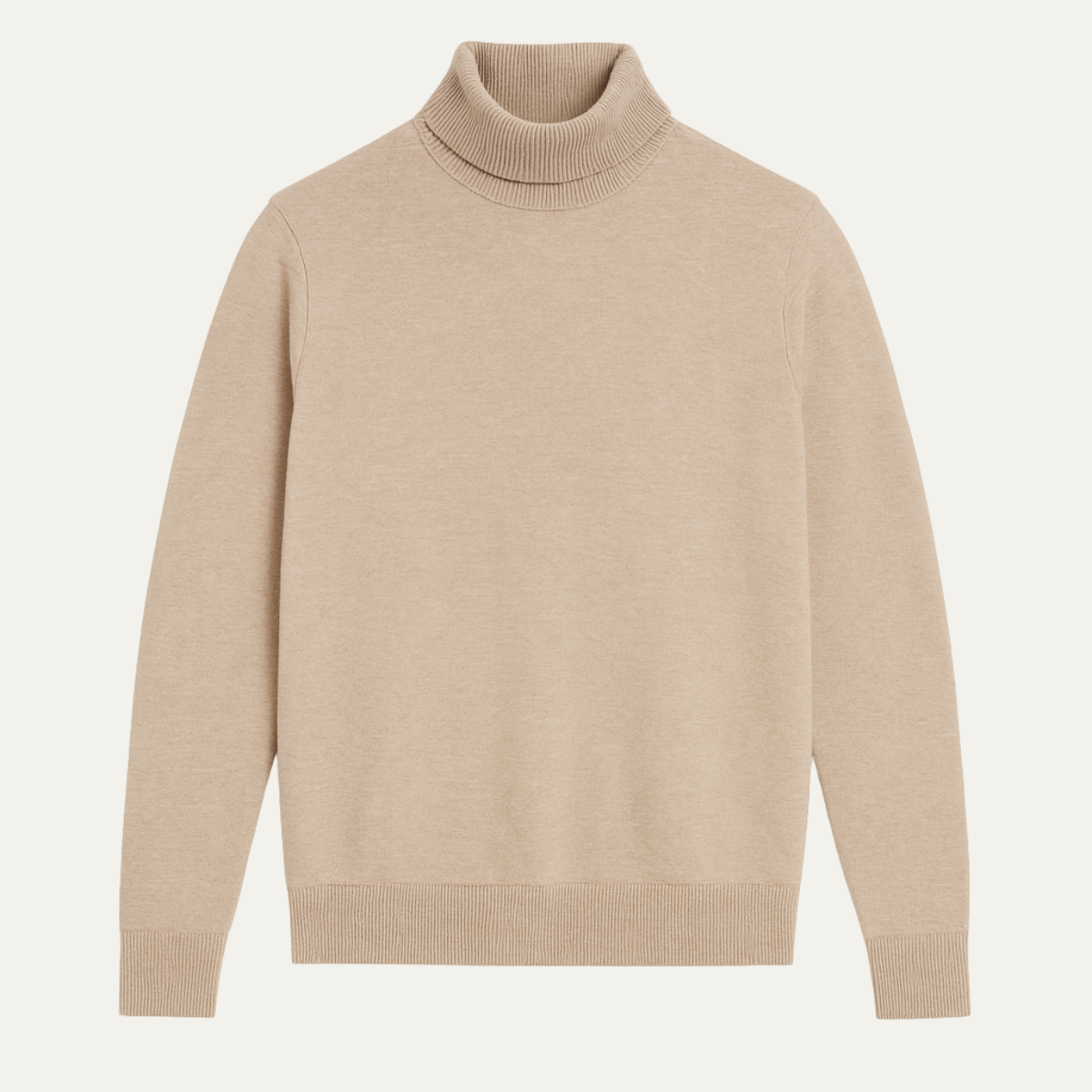 VogeLuxe | Men’s Fine Gauge Turtleneck Sweater