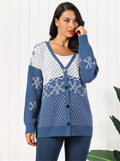 Warm Winter Cable Knit Cardigan