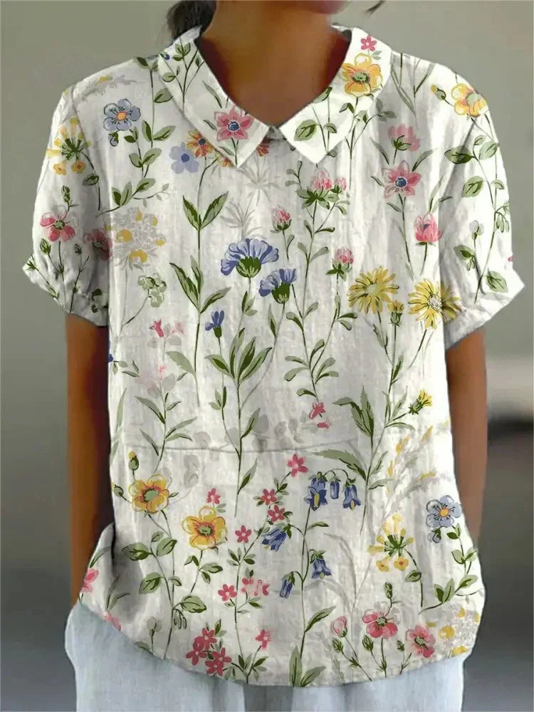 Floreal Donna Camicia Stilosa