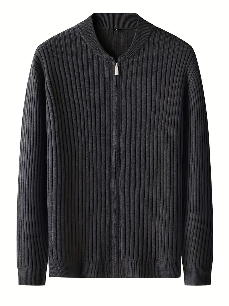 Classic Crew Neck Winter Sweater for Men