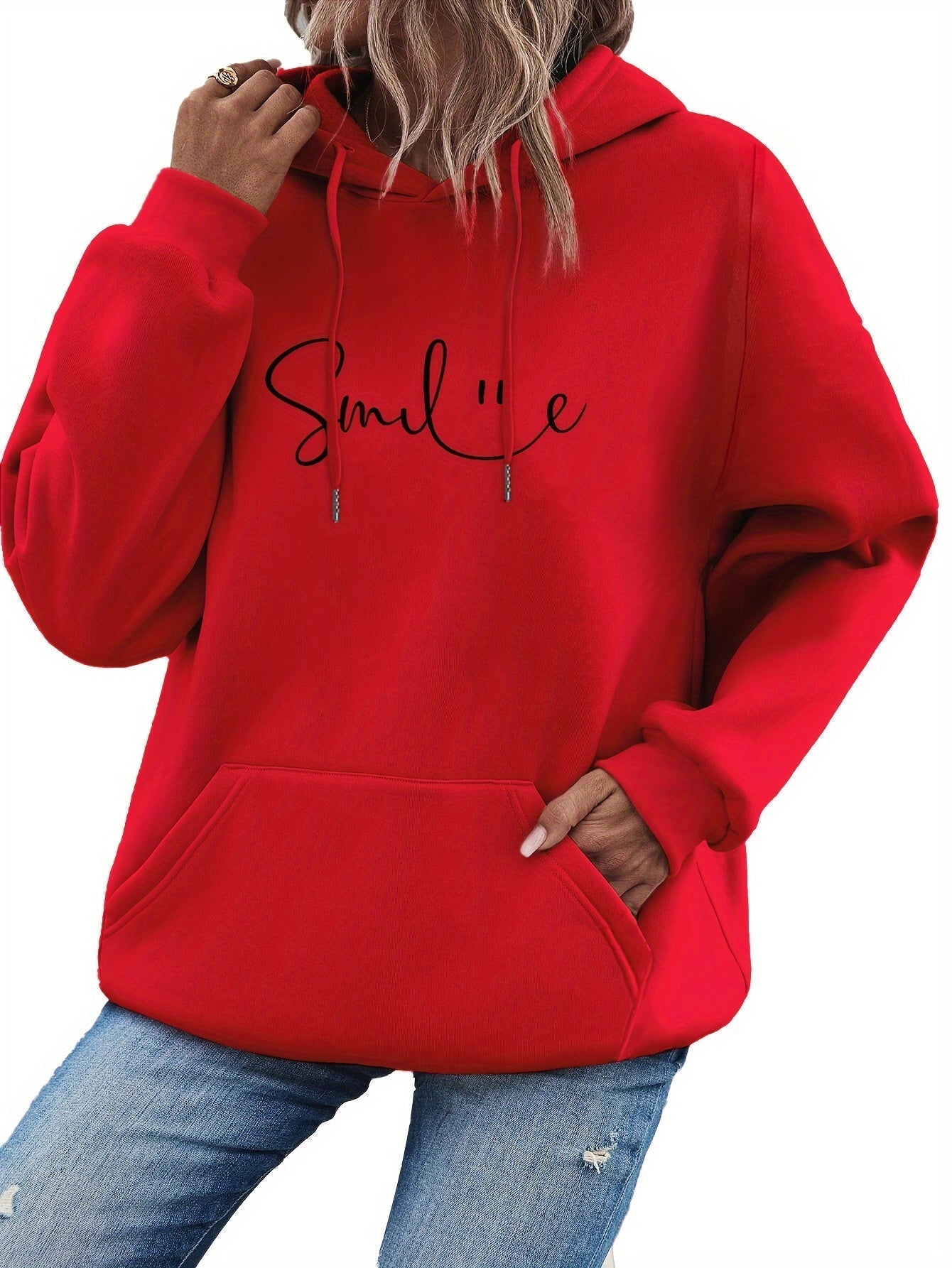 Cozy Women's Funny Hoodie with Pouch Pocket