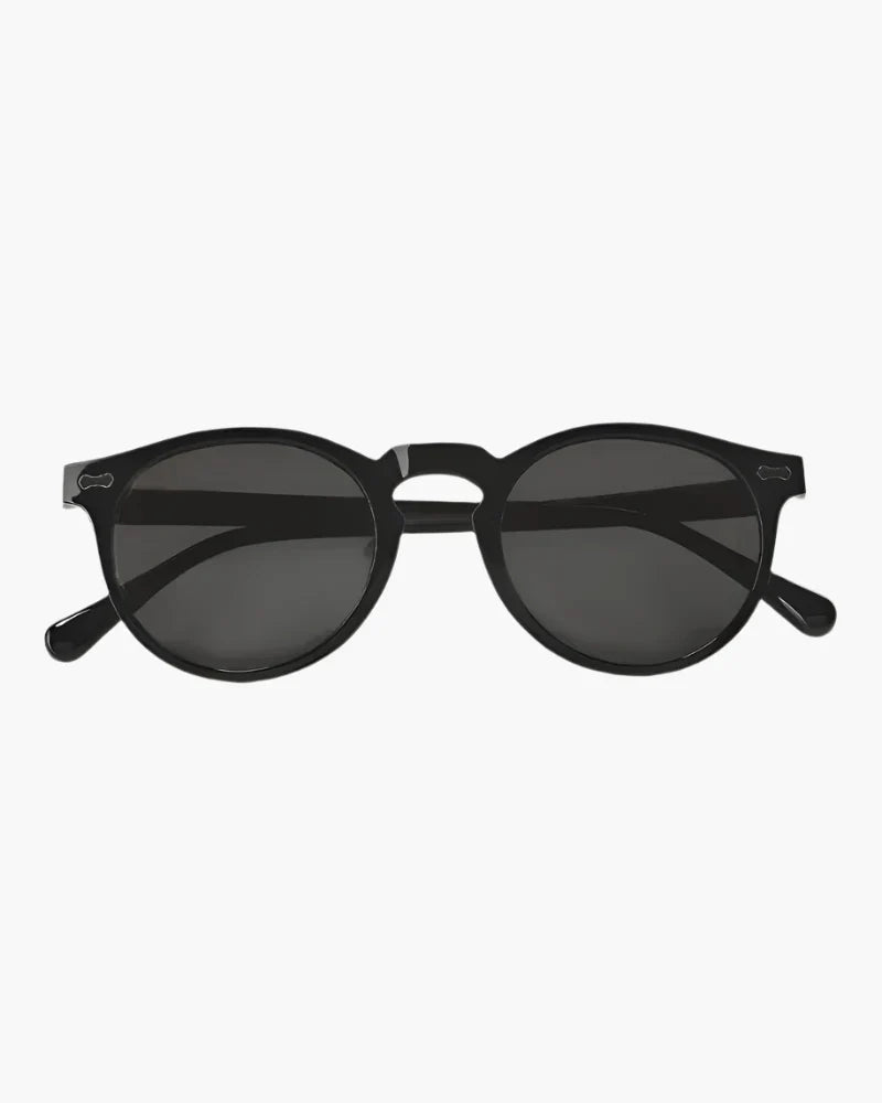 Men's Clear Circle Lens UV Protection Sunglasses
