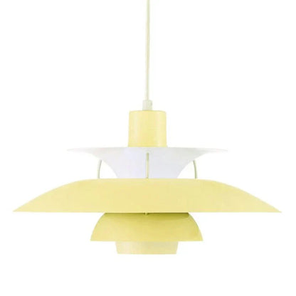 Chic LED Pendant Light With Fabric Shade