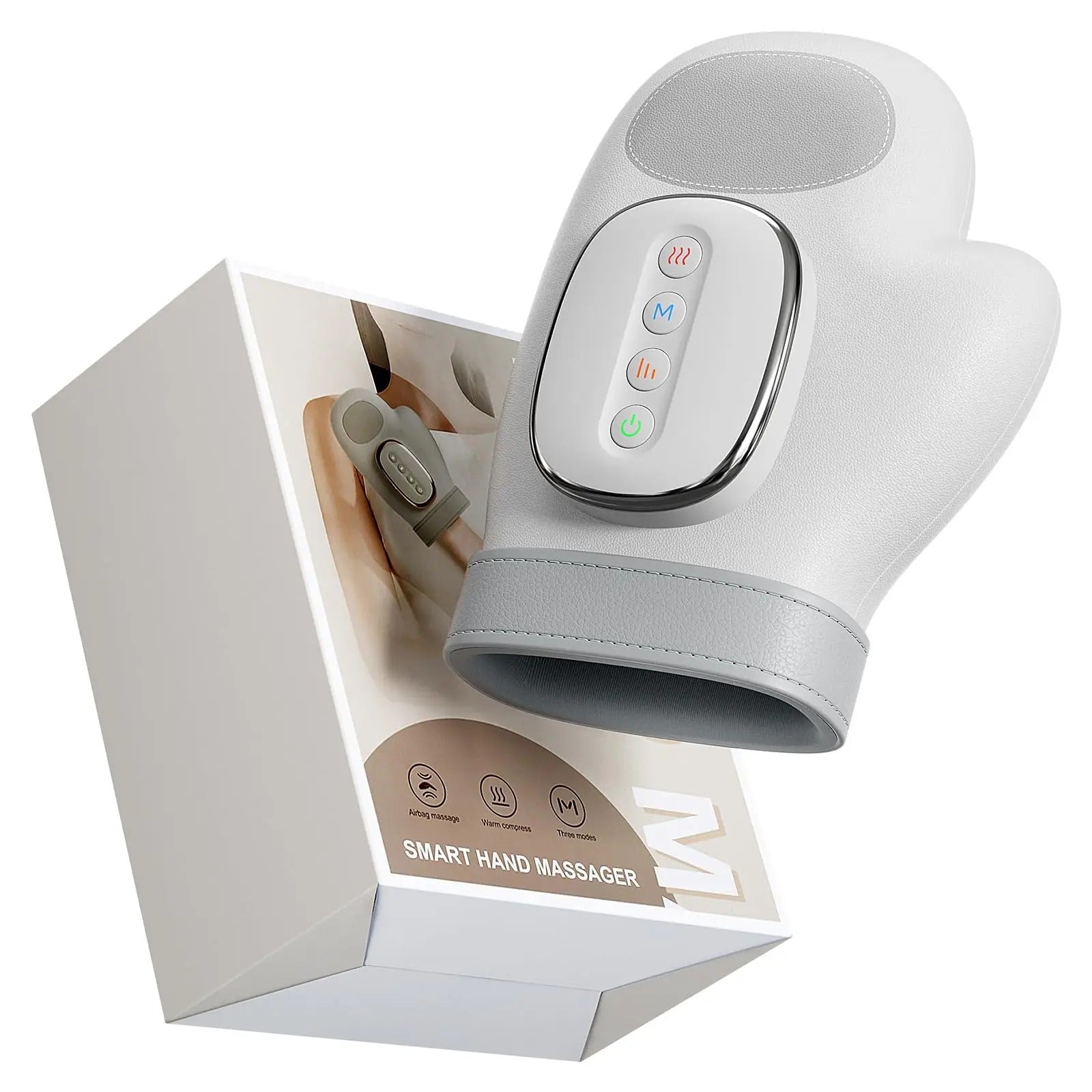 Relaxing Hand Massager With Heat Therapy Compression - VogeLuxe