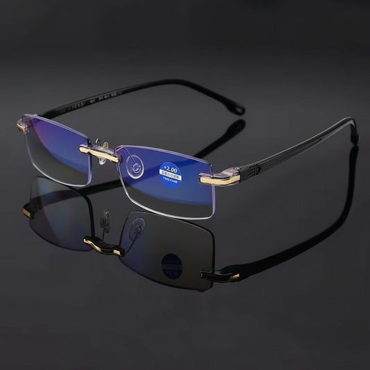 Advanced Prescription Reading Glasses with Transition Lenses - VogeLuxe