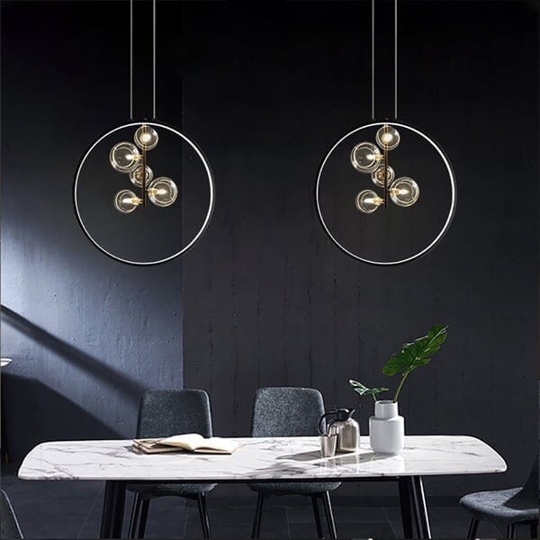 Clear Glass Ball Pendant Lighting