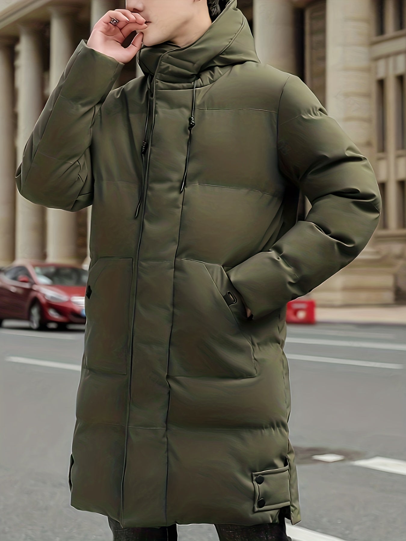 Warm Insulated Men's Winter Coat