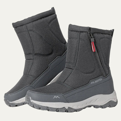 VogeLuxe | Women’s Mid Calf Quilted Winter Snow Boots