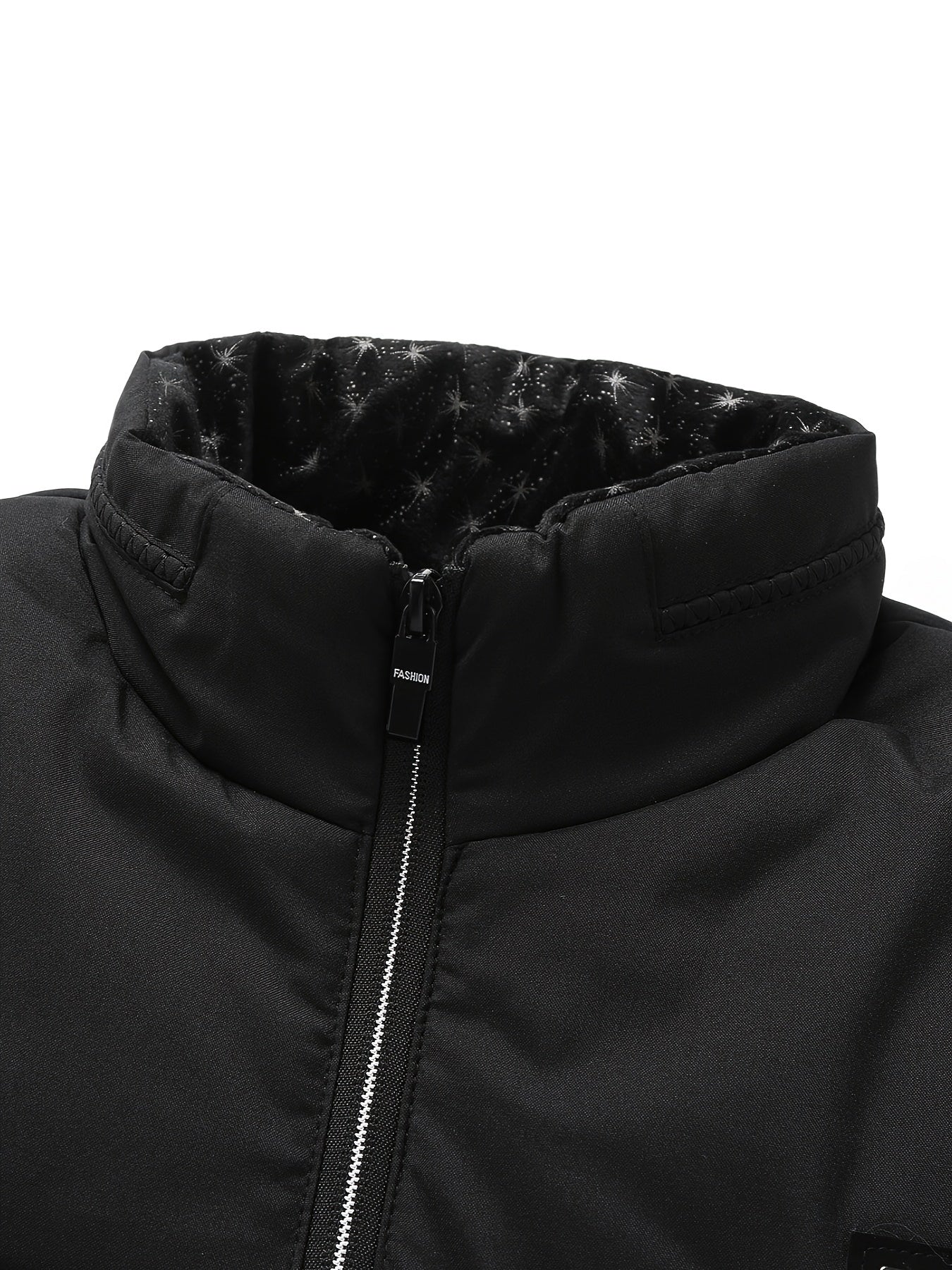 VogeLuxe | Men’s Fleece Lined Quilted Puffer Jacket
