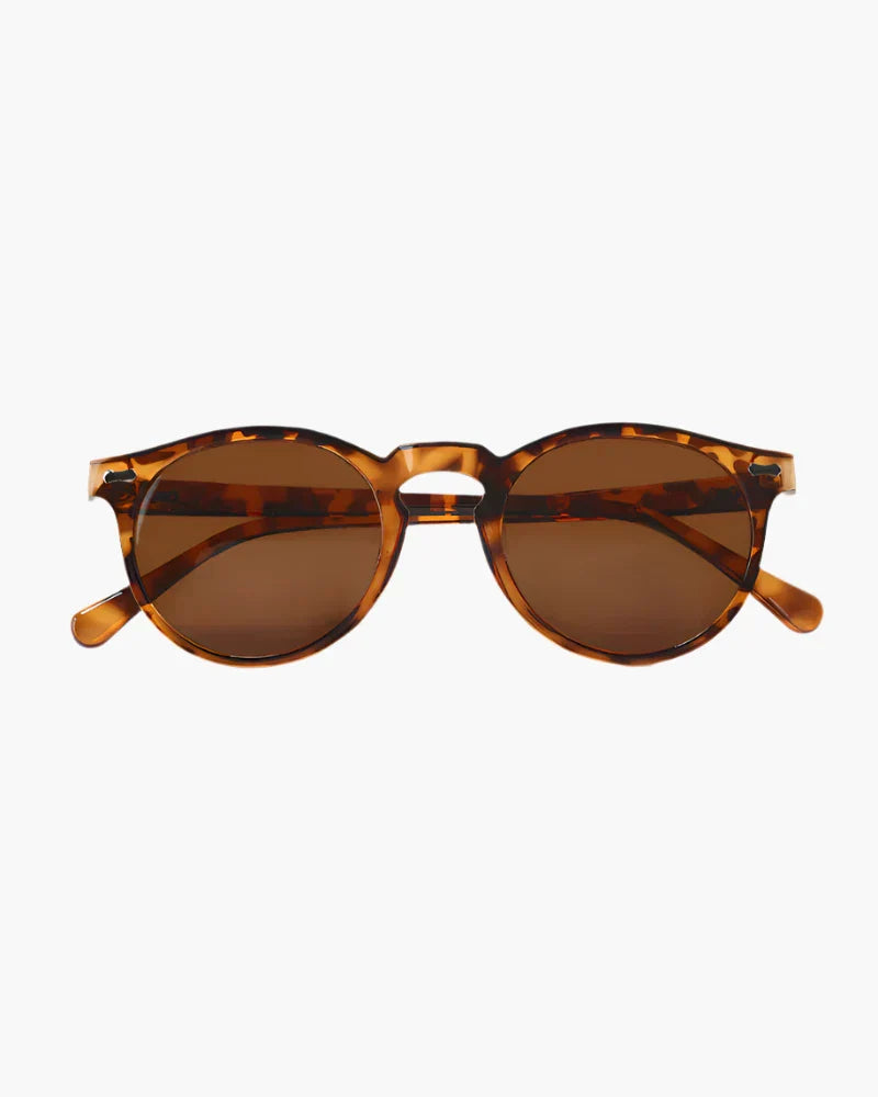 Men's Clear Circle Lens UV Protection Sunglasses