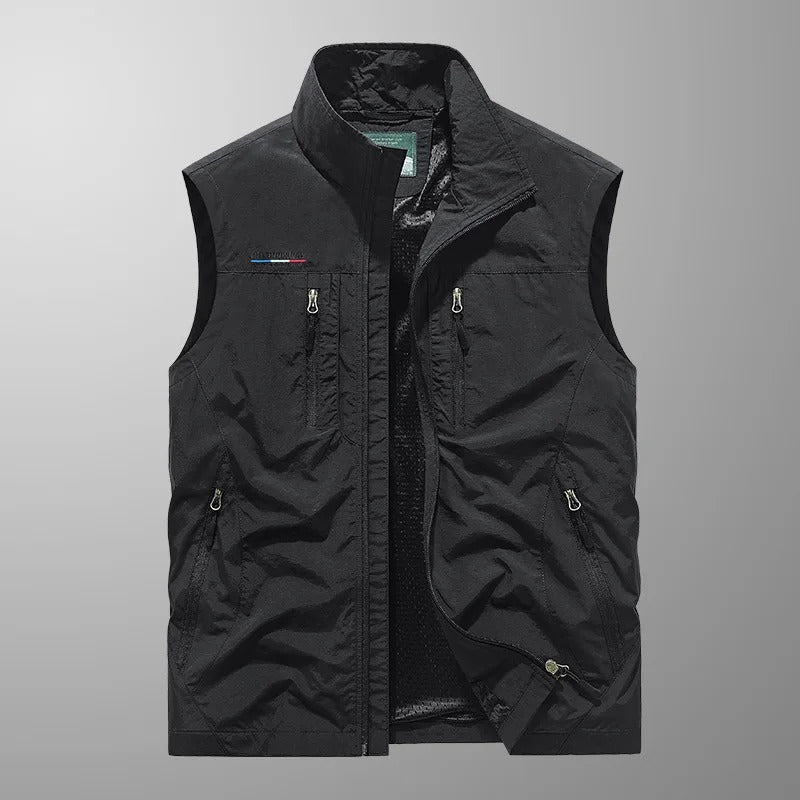 Comfortable Hiking Cargo Vest for Men