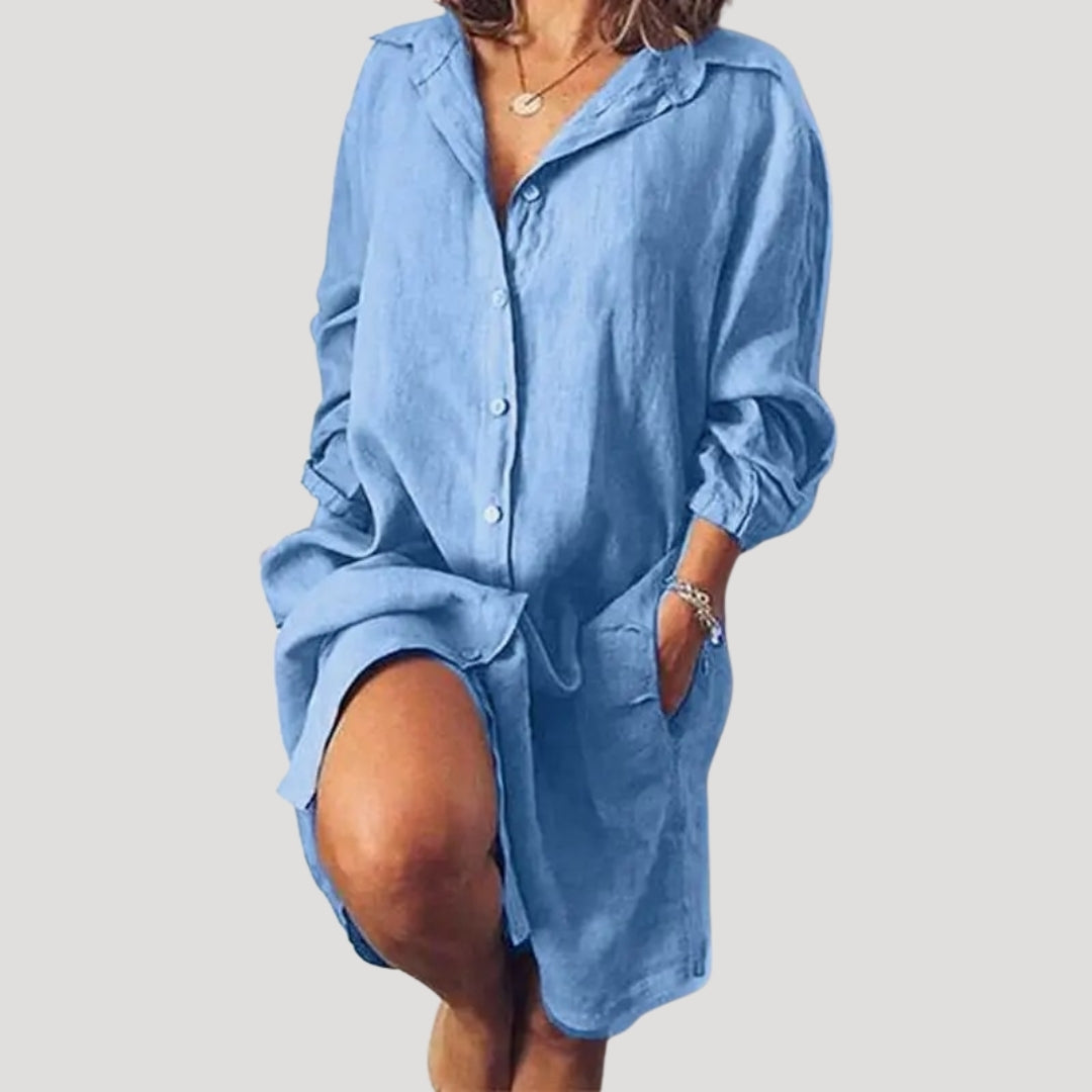Ladies Comfortable Sundress Relaxed Fit - VogeLuxe