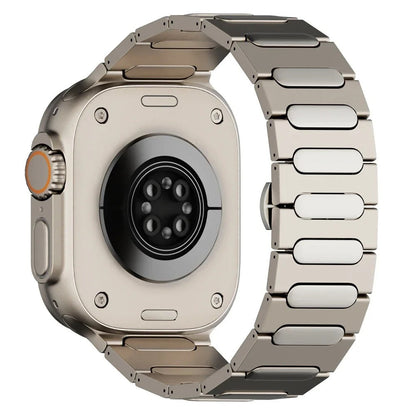 Durable Titanium Apple Watch Band With Secure Clasp - VogeLuxe