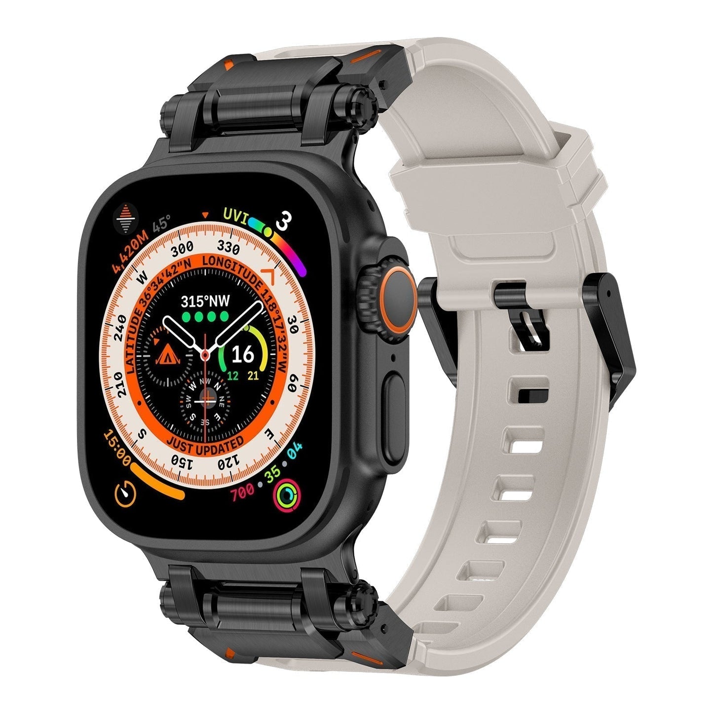 Flexible Silicone Apple Watch Strap