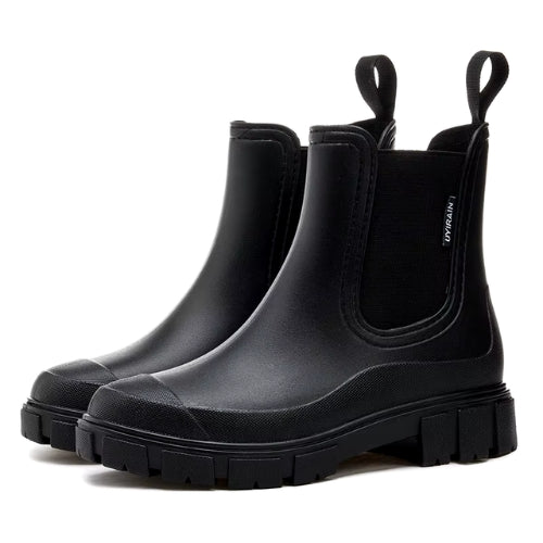 Ladies Waterproof Ankle Boots - Non Slip Fashion Boots