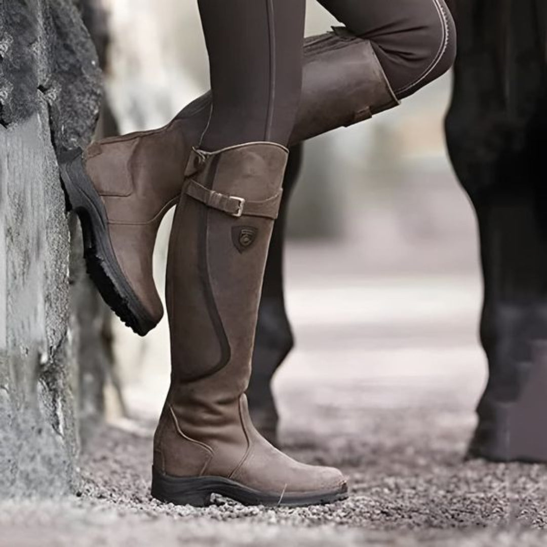 Women's Tall Riding Boots Classic Equestrian Style - VogeLuxe