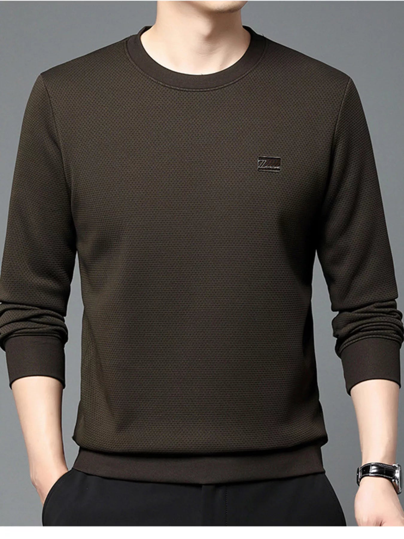 Big and Tall Relaxed Fit Long Sleeve Tee