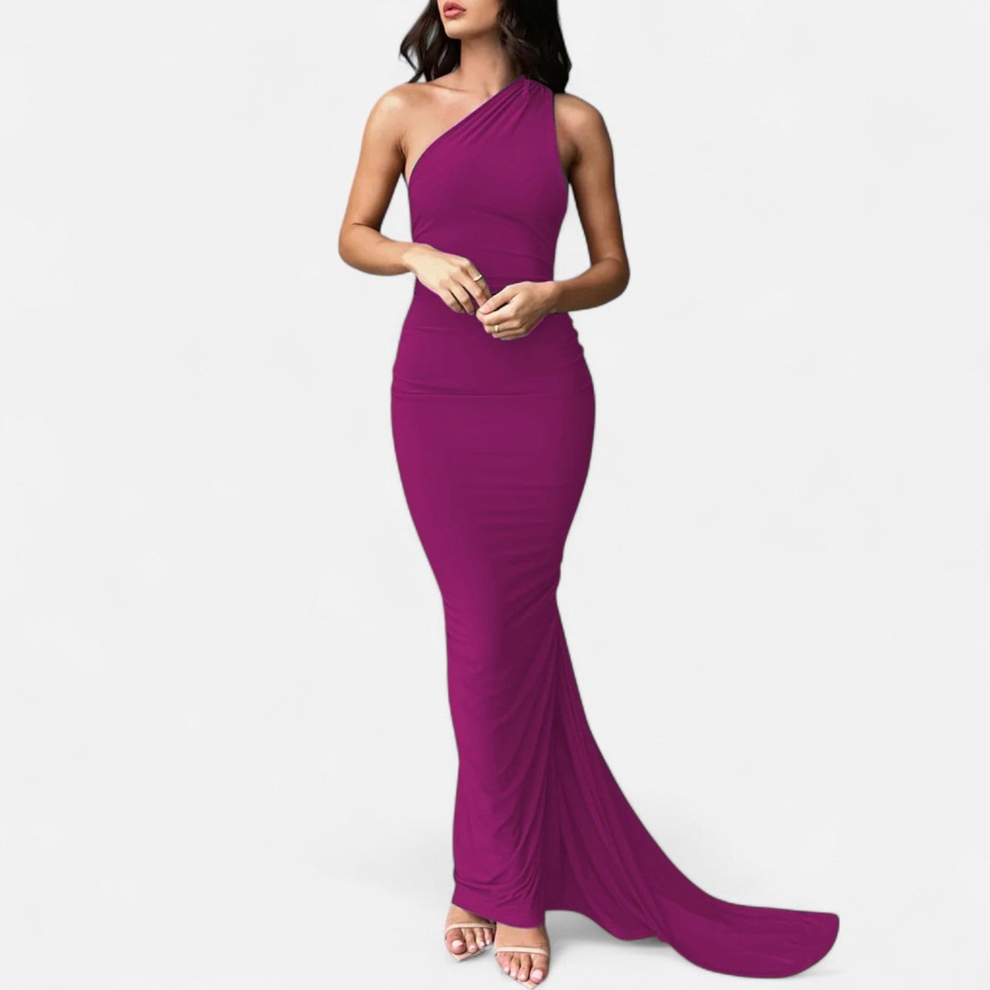 Elegant Tie Back Formal Gown for Women
