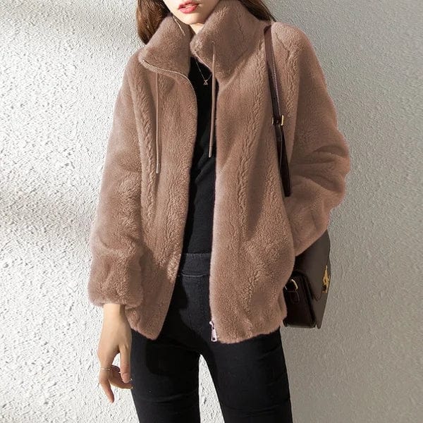 Warm Fleece Jacket Modern Winter Coat