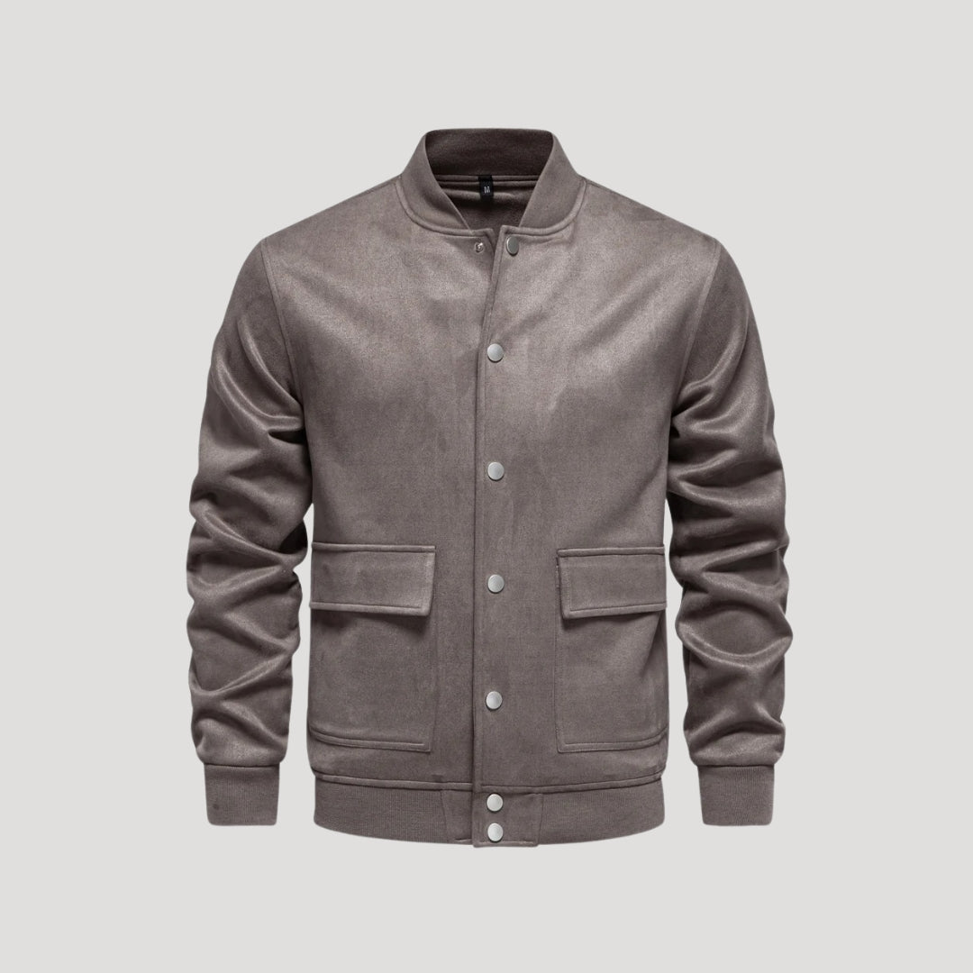 Slim Fit Lightweight Bomber Jacket