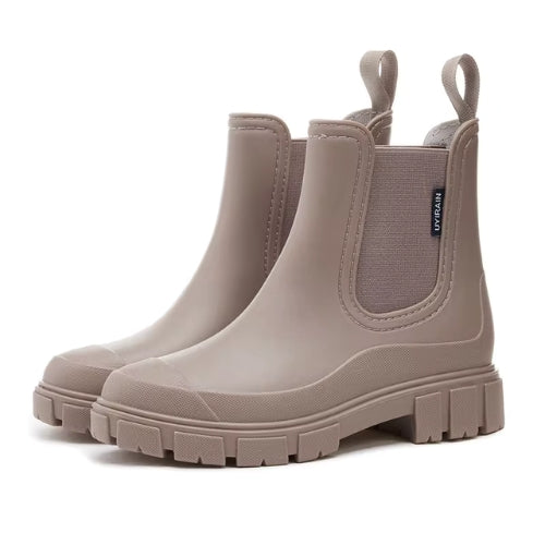 Ladies Waterproof Ankle Boots - Non Slip Fashion Boots