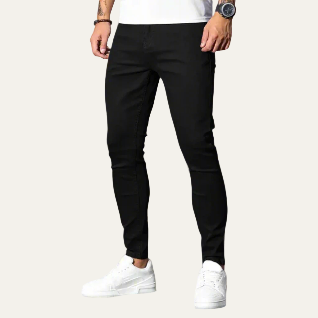 VogeLuxe | Men’s Ultra Slim Fit Super Skinny Trousers
