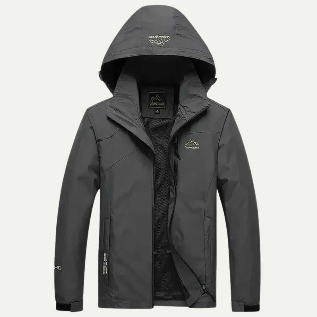 VogeLuxe | Men’s Waterproof Technical Rain Windbreaker