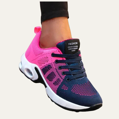 VogeLuxe | Women’s Athletic Sneaker with Cushioned Air Pocket Midsole