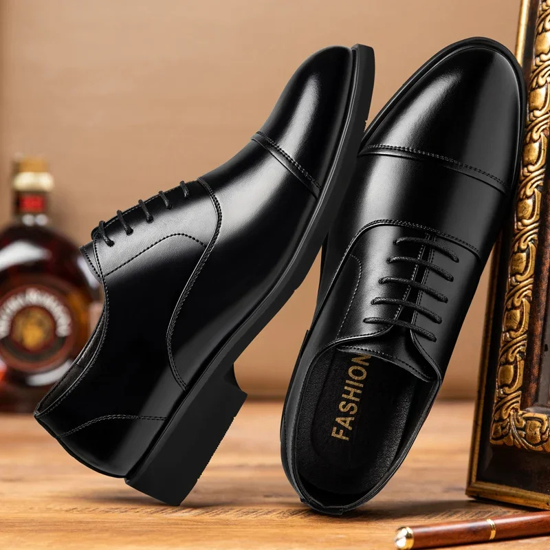 Luxury Vegan Leather Shoes for Men All Year Round