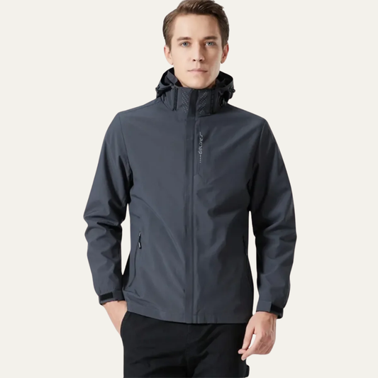 VogeLuxe | Unisex Lightweight Waterproof Shell Jacket