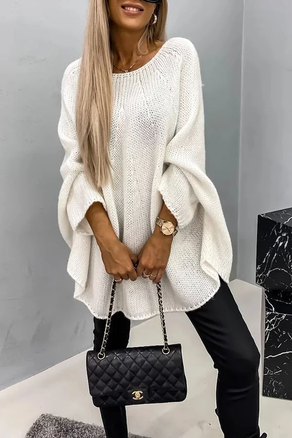 Women's Cozy Large Sweater for Cold Weather