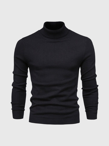 VogeLuxe | Men’s Slim Fit Lightweight Knit Turtleneck Sweater