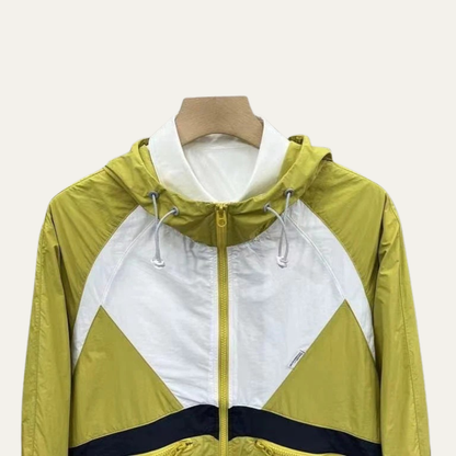 VogeLuxe | Men’s Active Colorblock Windbreaker