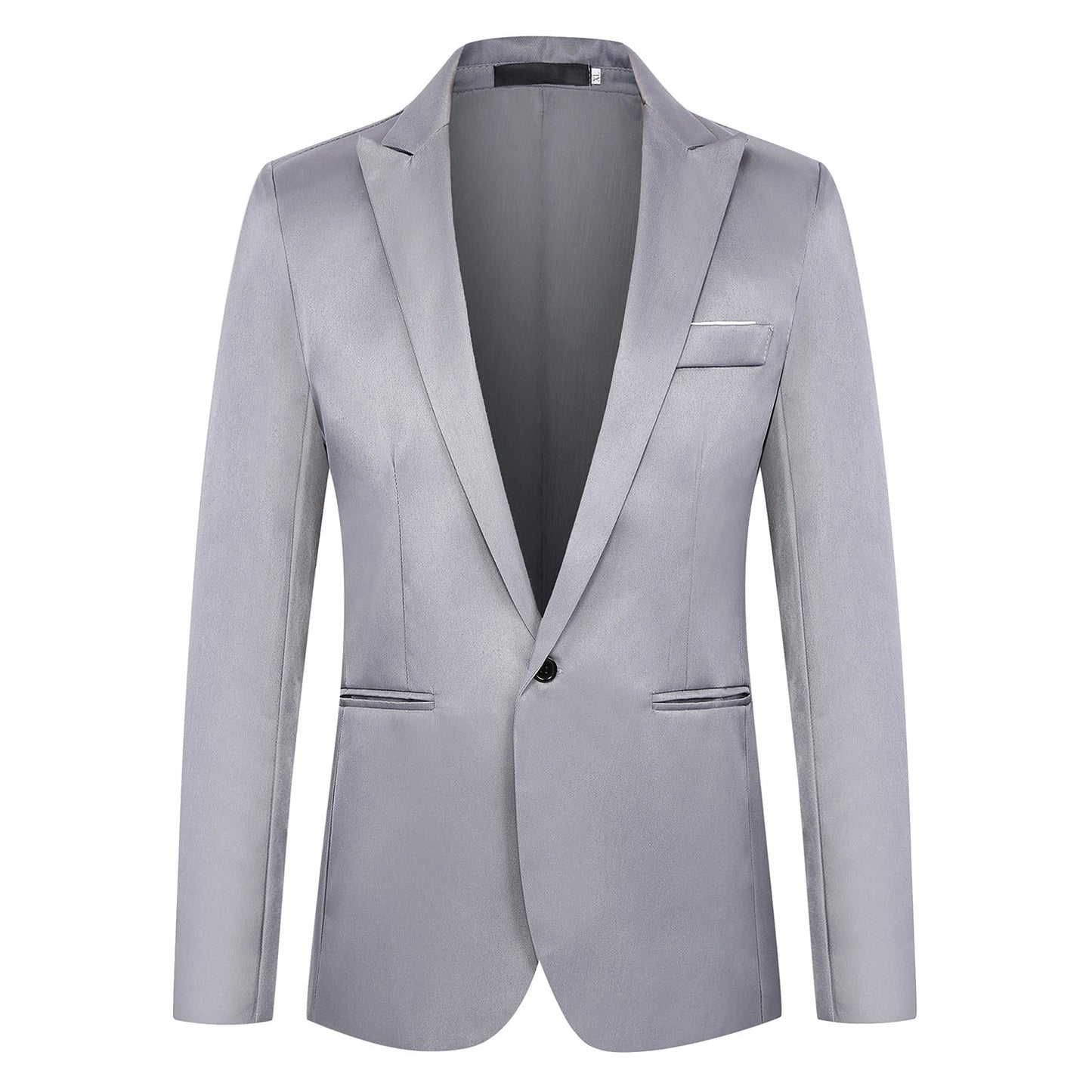 Classic Slim Fit One Button Jacket