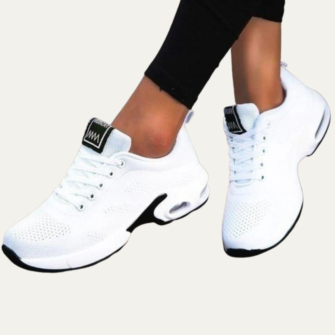 VogeLuxe | Women’s Breathable Athletic Lace Up Sneakers