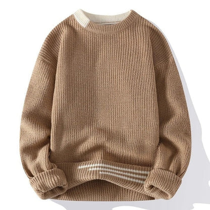Cozy Crew Neck Winter Sweater for Men