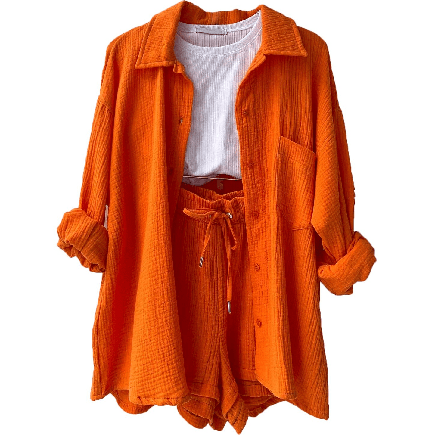Relaxed Fit Spring Outfit Set for Women - BritishElegance