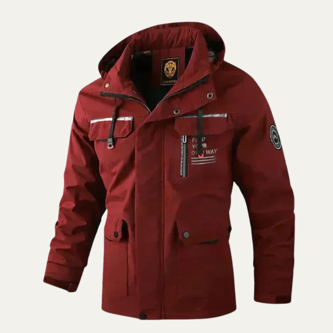 VogeLuxe | Men’s Tactical Outdoor Utility Parka Jacket