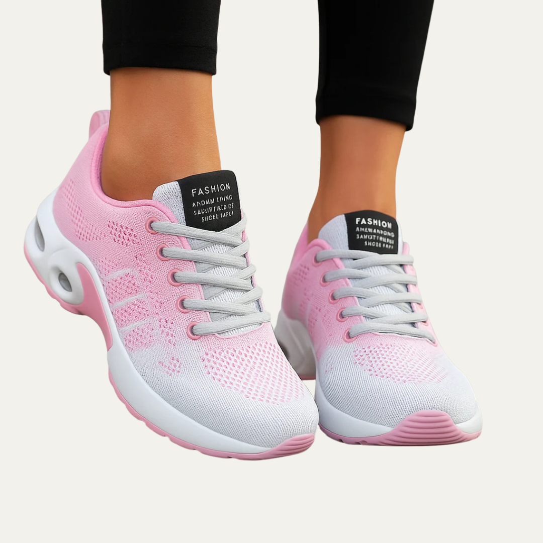 VogeLuxe | Women’s Lightweight Mesh Athletic Sneakers with Air Sole Cushioning
