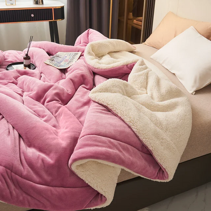 Soft Plush Reversible Blanket
