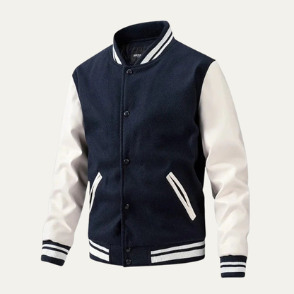 VogeLuxe | Men’s Classic Varsity Letterman Jacket