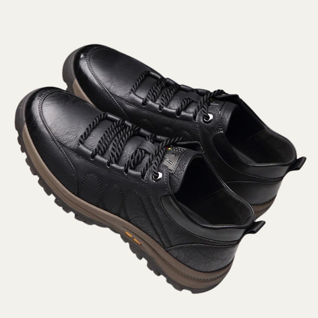 VogeLuxe | Men’s Low Top Platform Lace Up Sneakers
