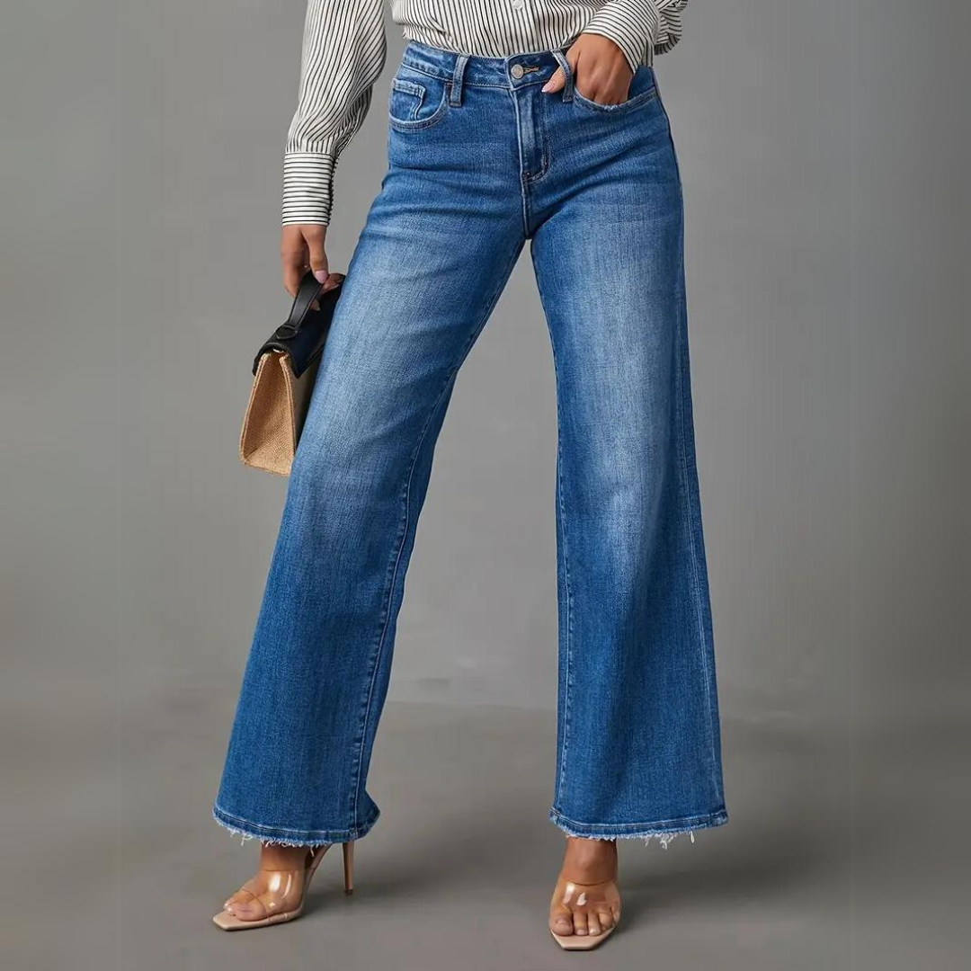 Comfortable Loose Fit Women's Jeans