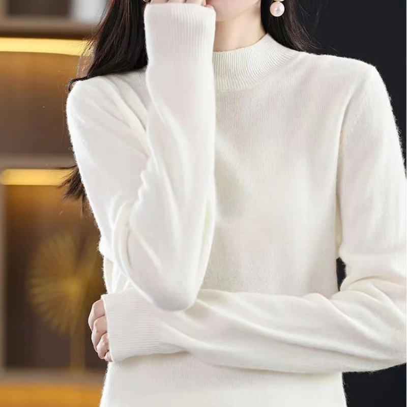 Cozy Women's Warm Turtleneck Jumper Sweater