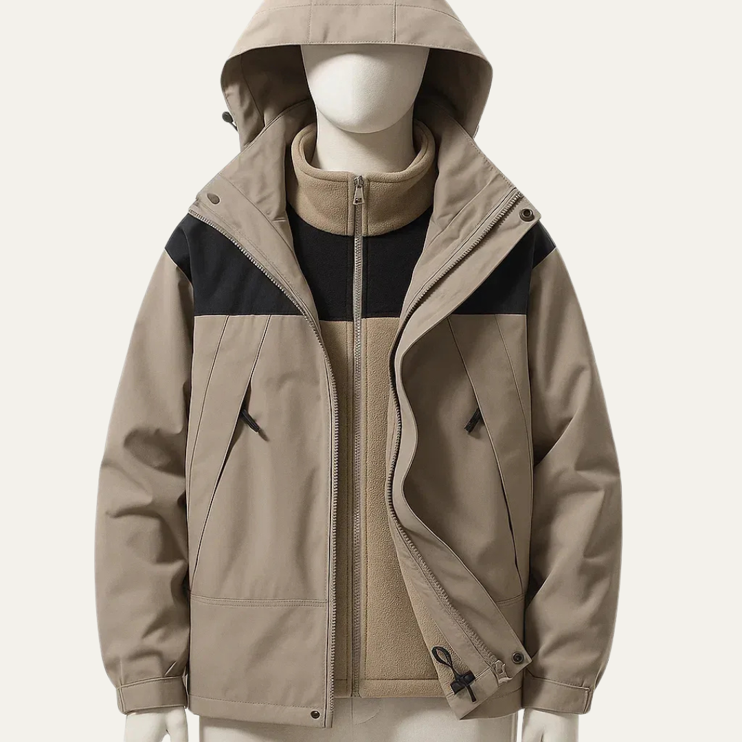 VogeLuxe | Men’s Technical 3 in 1 System Jacket