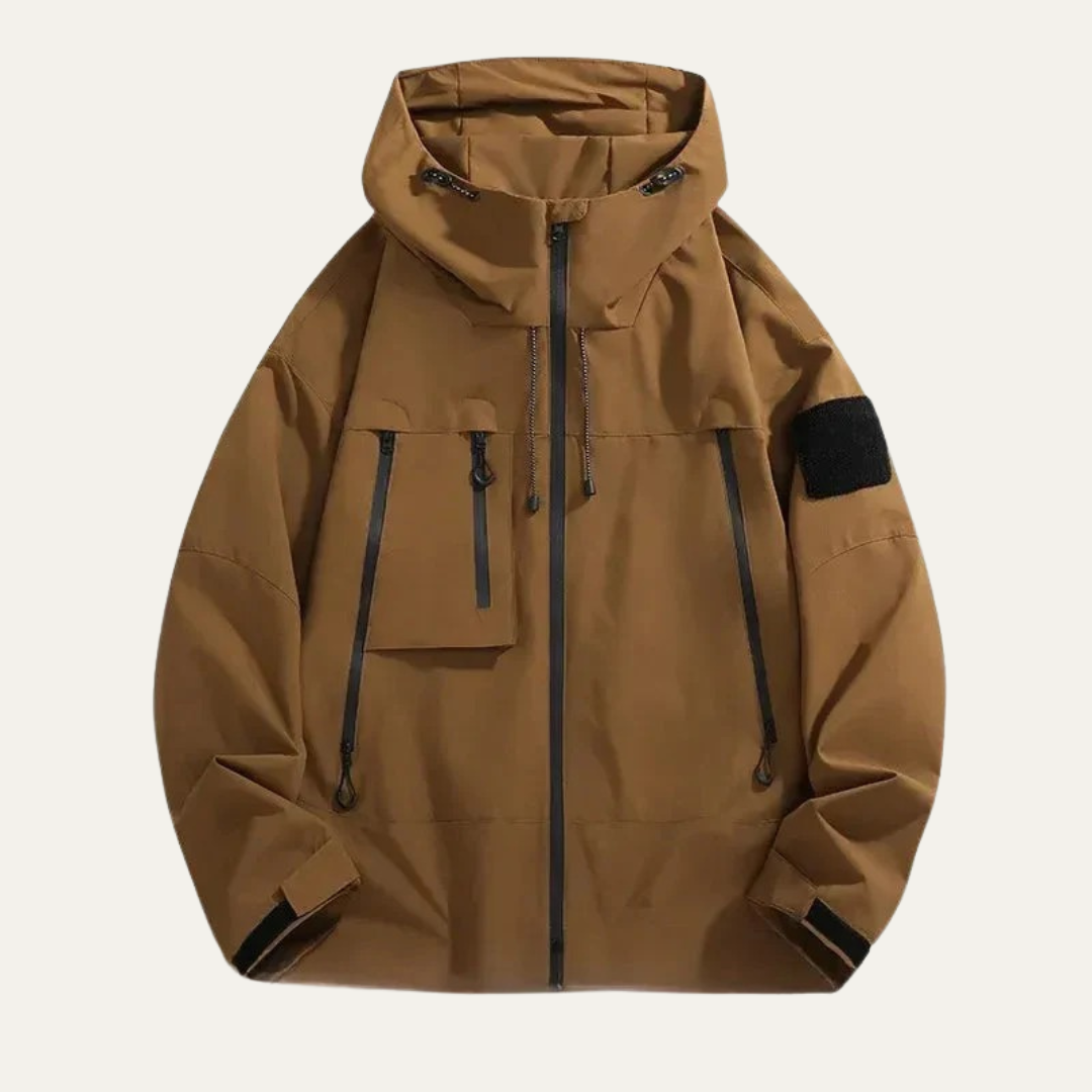 VogeLuxe | Men’s Technical Hooded Anorak